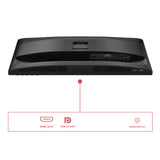 AOC U34E2M computer monitor 86.4 cm (34") 3440 x 1440 pixels Wide Quad HD Black