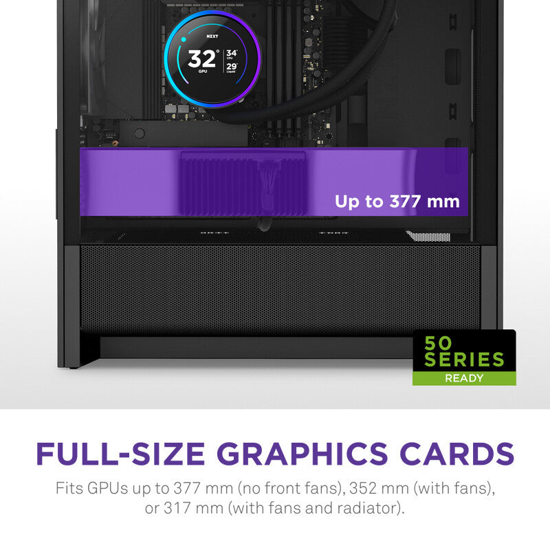 NZXT H9 H3 Flow Midi Tower Black