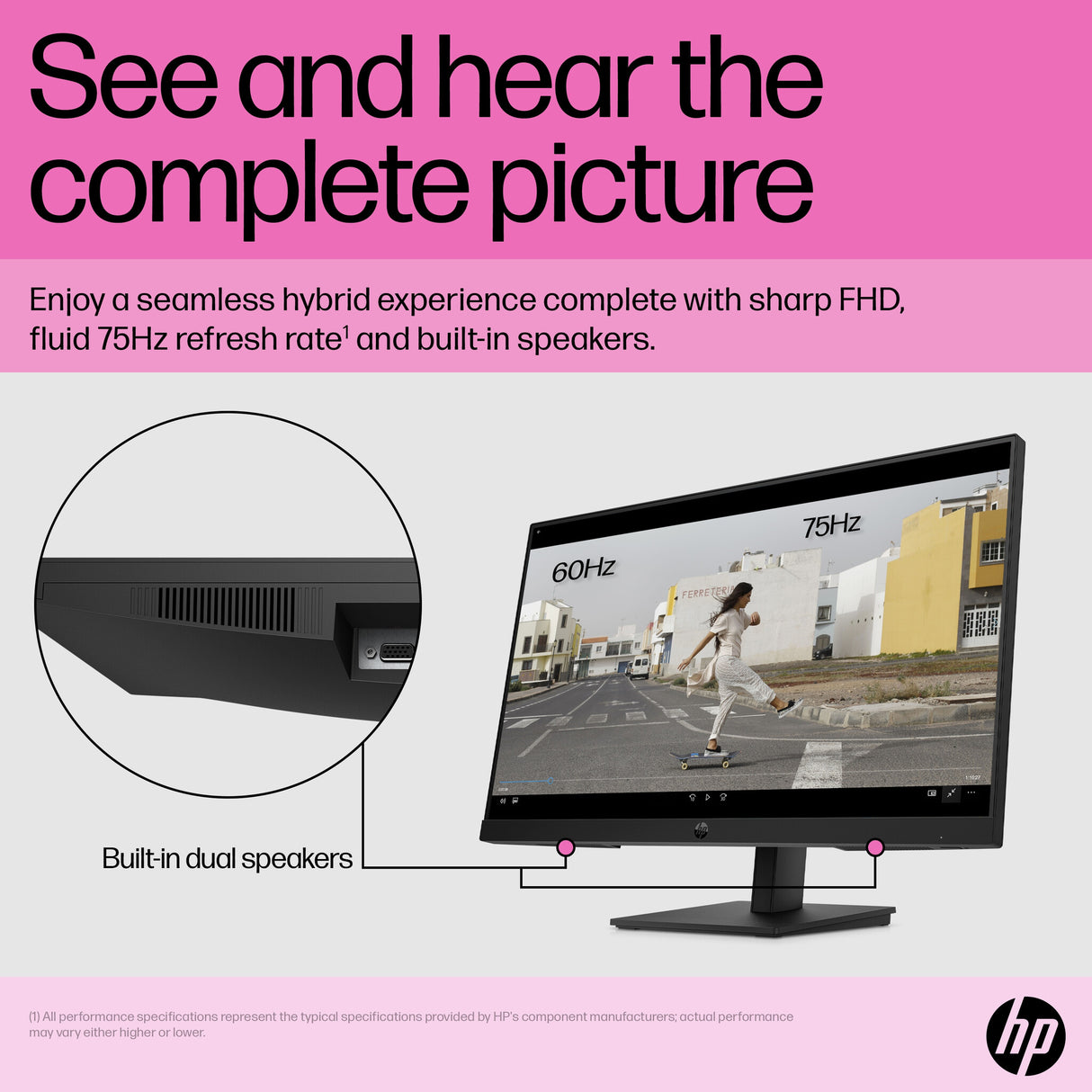 HP P24h G5 FHD Monitor