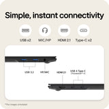 LG Gram Pro 16Z90TP-G 16" Hybrid AI Laptop - Intel® Core™ Ultra 7 255H, 1TB SSD, 16 GB RAM - Black - [2025]