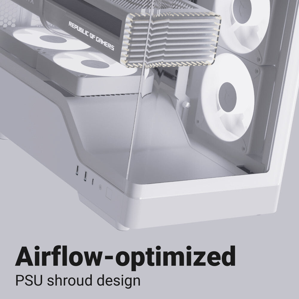 Aerocool P500A-WT Midi Tower White