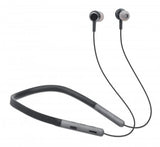 Manhattan Bluetooth In-Ear Headset with Neckband, Microphone, Integrated Controls, Sweatproof, Noise Isolating, 5 hour usage time, Max Range 10m, MicroSD Card slot, Bluetooth v5.0, USB-A charging cable included, Three Year Warranty