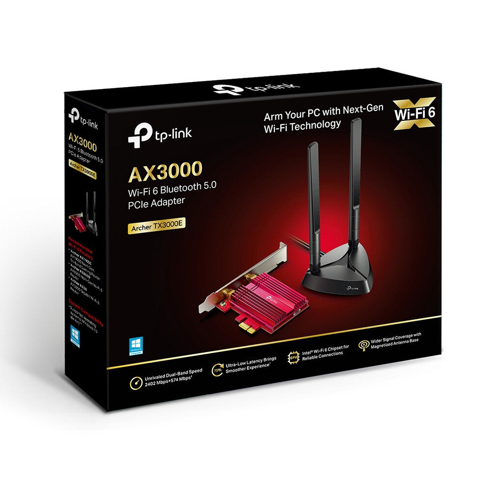 TP-Link Archer TX3000E Internal WLAN / Bluetooth 2402 Mbit/s