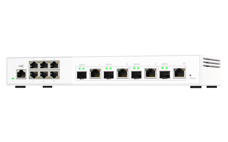 QNAP QSW-M2106-4C network switch Managed L2 2.5G Ethernet (100/1000/2500) White