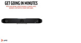 POLY Studio X52 All-In-One Video Bar