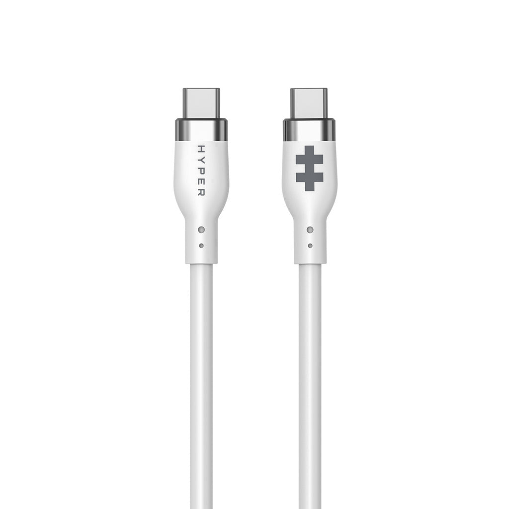 HYPER HyperJuice USB cable USB 2.0 1.5 m USB C 60 W White