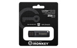 Kingston Technology IronKey 256GB Locker Plus 50 G2, FIPS 197, AES-256
