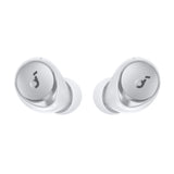 Anker Space A40 Adaptive Active Noise Canceling Wireless Earbuds, 50H Total Playtime, 10H Single Charge Playtime, LDAC Hi-Res Sound, Comfortable Fit, 6 Mics, Wireless Charge, Fast Charge