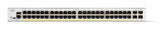 Cisco Catalyst 1200-48P-4G Smart Switch, 48 Port GE, PoE, 4x1GE SFP, Limited Lifetime Protection (C1200-48P-4G)
