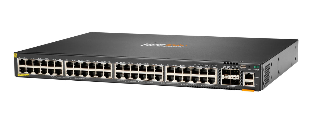 HPE Aruba Networking Networking CX6200F 48G 4SFP+ Switch