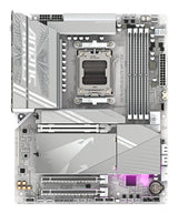 GIGABYTE X870 AORUS ELITE WIFI7 ICE Motherboard - Supports AMD Ryzen 9000 CPUs, 16+2+2 Phases Digital VRM, up to 8200MHz DDR5 (OC), 3xPCIe 5.0 + 1xPCIe 4.0, Wi-Fi 7, 2.5GbE LAN, USB 4