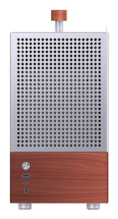 Jonsbo T6 Midi Tower Wood, Silver