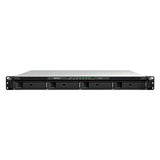 Synology RackStation RS826+ NAS/storage server Rack (1U) AMD Ryzen V1500B 4 GB DDR4 0 TB DiskStation Manager Black, Grey