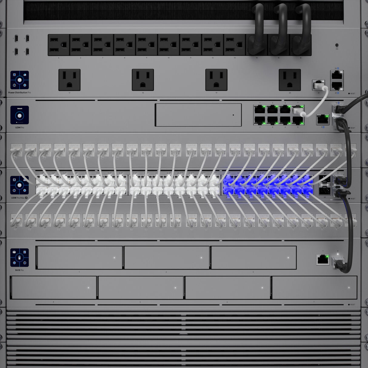 Ubiquiti UniFi Pro Max 48 PoE Managed L3 Gigabit Ethernet (10/100/1000) Power over Ethernet (PoE) 1U Grey