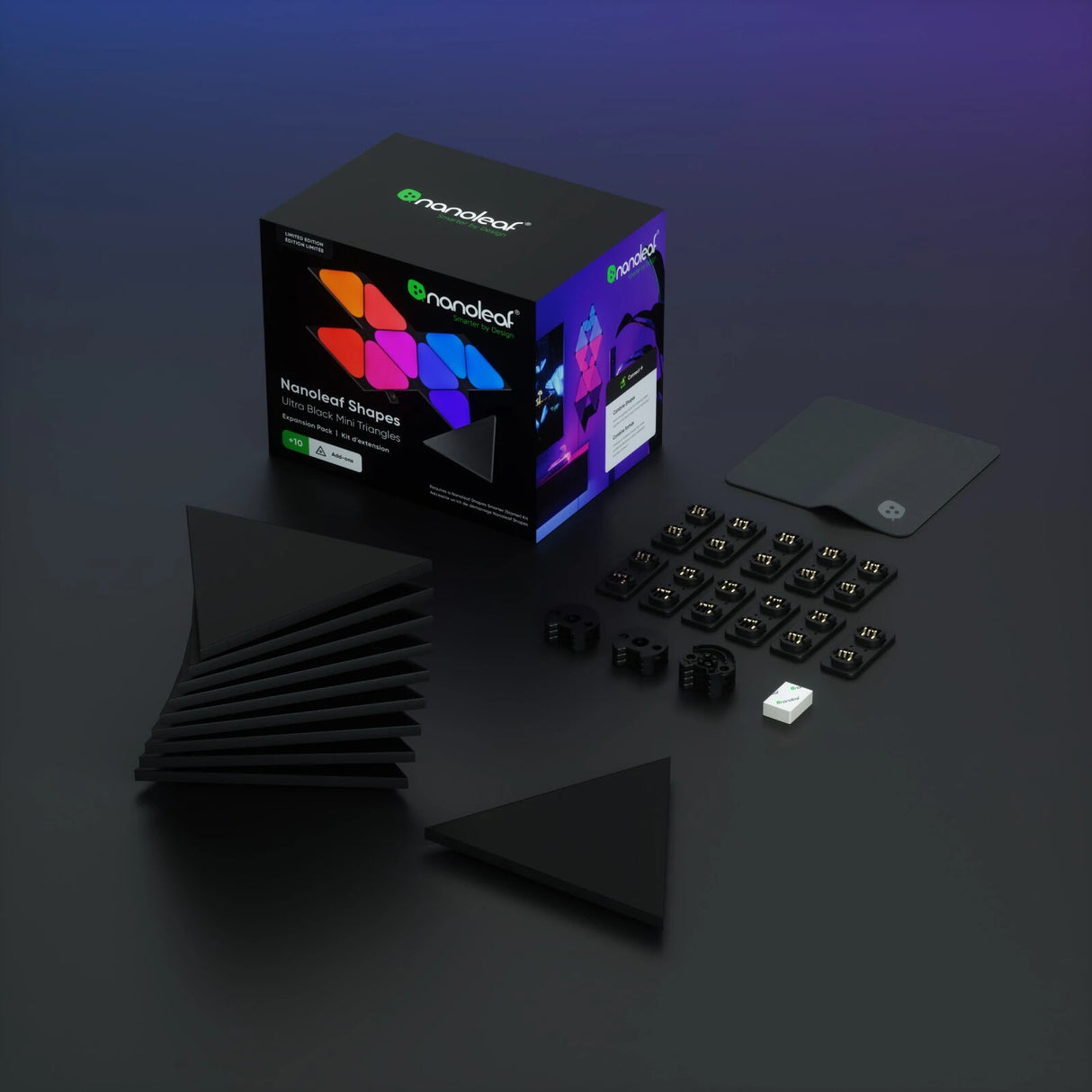 Nanoleaf NL48-1101TW-10PK smart lighting Smart panel Wi-Fi