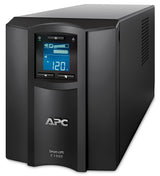 APC Smart-UPS C, Line Interactive, 1000VA, Tower, 230V, 8x IEC C13 outlets, SmartConnect port, USB and Serial communication, AVR, Graphic LCD