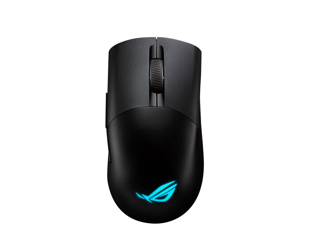 Souris de jeu optique Asus ROG Keris AimPoint filaire/sans fil/Bluetooth, 36 000 DPI, commutateurs remplaçables, RVB, bande antidérapante pour souris