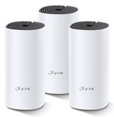 TP-LINK (DECO M4) Sistema Wi-Fi en malla para todo el hogar, paquete de 3, doble banda AC1200, MU-MIMO, 2 x LAN en cada unidad