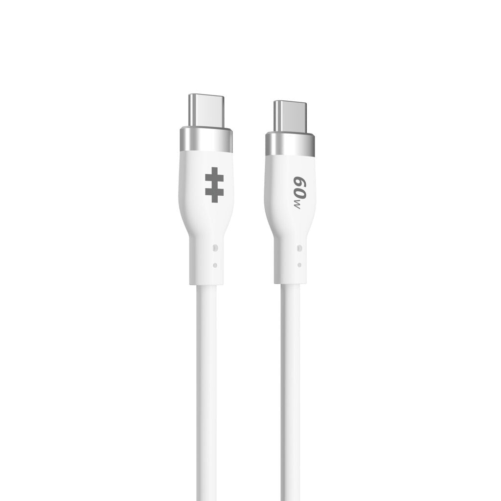 HYPER HyperJuice USB cable USB 2.0 1.5 m USB C 60 W White