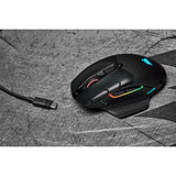 Corsair DARK CORE RGB PRO mouse Gaming Right-hand RF Wireless + Bluetooth + USB Type-A Optical 18000 DPI
