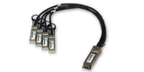 Origin Storage MC2609130-003 NVIDIA Mellanox Compatible Direct Attach Copper Breakout Cable 40GBase-CU QSFP+ to 4x10GBase-CU SFP+ (Passive Twinax 3m)