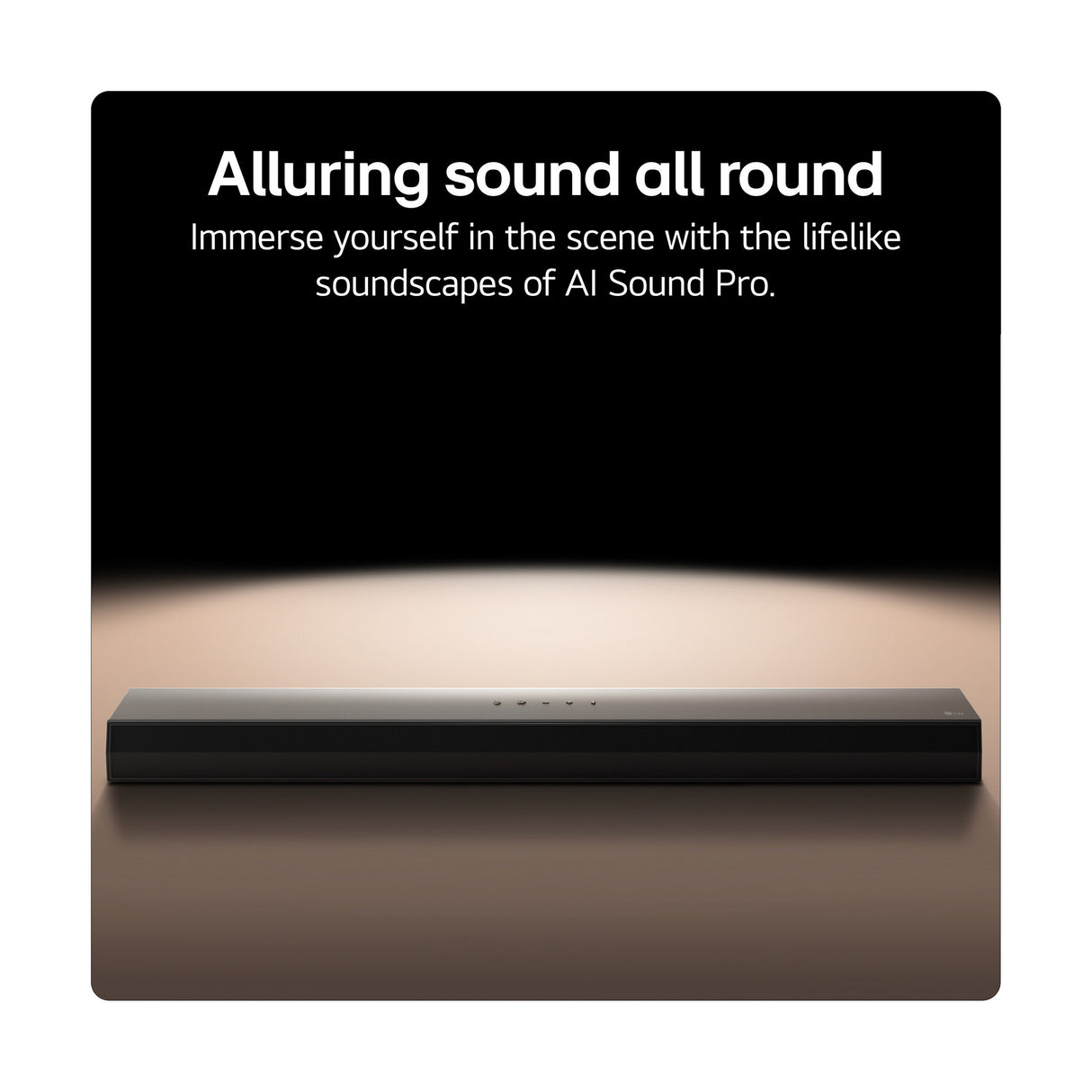 LG US40T.DGBRLLK soundbar speaker Black 2.1 channels 300 W