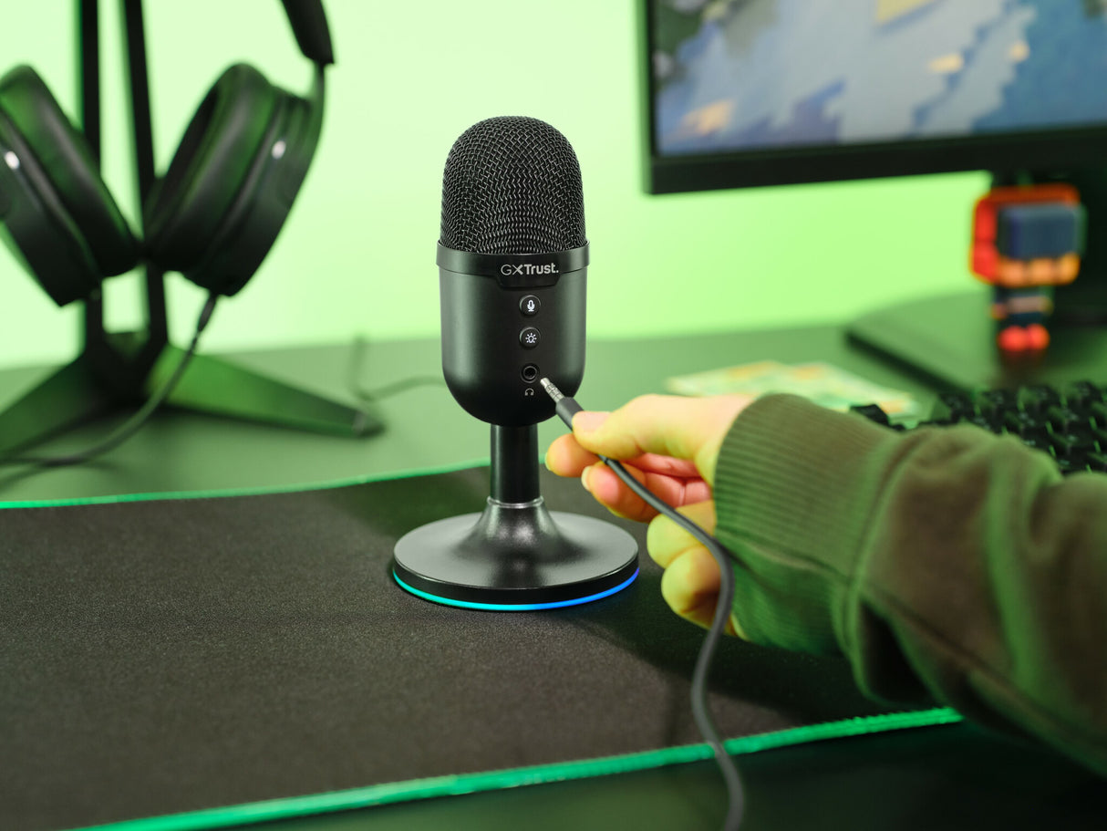 Trust GXT 234P Yunix Black Table microphone