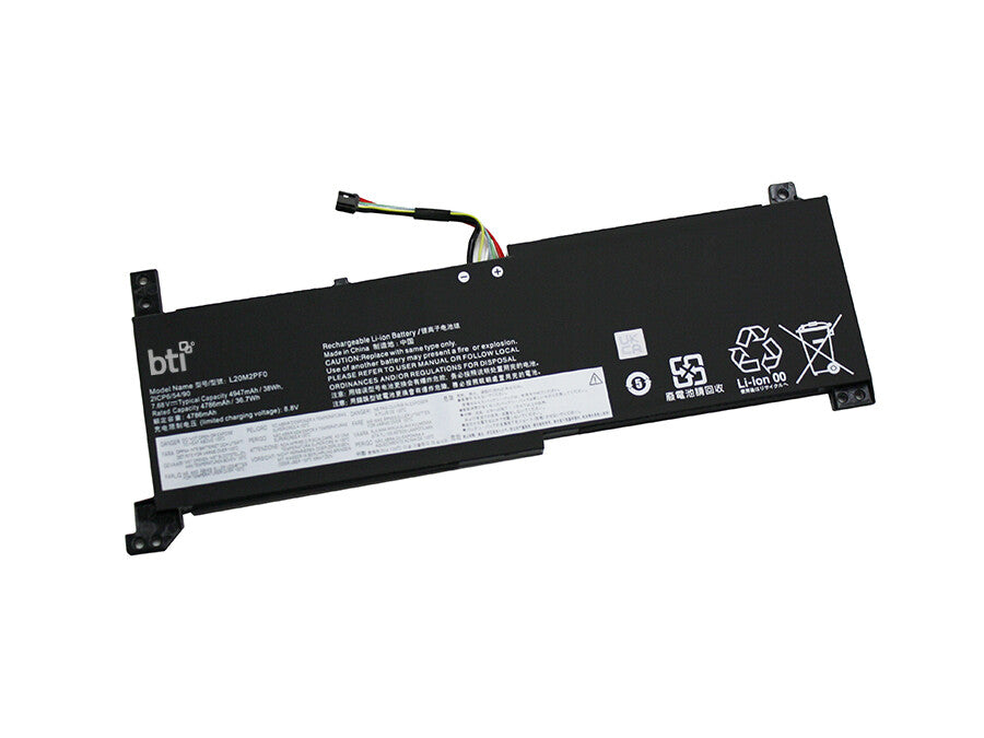 BTI 38Wh 2 cell 5B11N52014 compatible battery for LENOVO V15 G4 IAH 83FS V15 G4 IAH V14 G4 IAH 83FR V14 G4 IAH V15 G4 IRU 83CC V15 G4 IRU 83A1