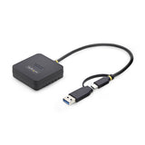 StarTech.com USB-C/USB-A to M.2 NVMe Dock Adapter, 10Gbps, Tool-Free External M.2 NVMe SSD Reader, B+M/M-Key