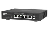 QNAP QSW-1105-5T network switch Unmanaged Gigabit Ethernet (10/100/1000) Black