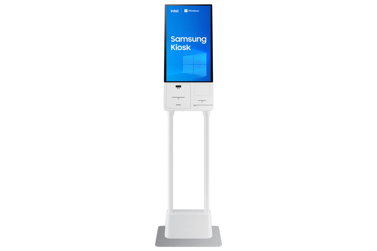 Samsung KM24C-C Kiosk design 61 cm (24") LED 250 cd/m² Full HD White Touchscreen Built-in processor Windows 10 IoT Enterprise 16/7