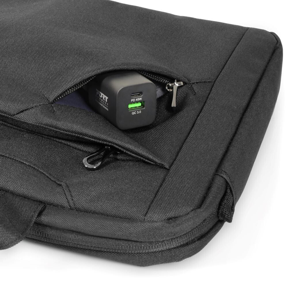 PORT Designs SYDNEY TL ECO 13 14 BK Laptop case Toploading
