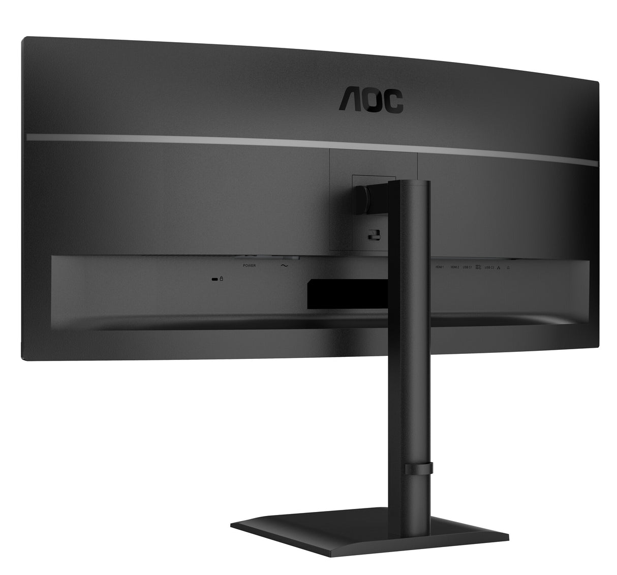 AOC E4 CU34E4CV computer monitor 86.4 cm (34") 3440 x 1440 pixels UltraWide Quad HD LCD Black