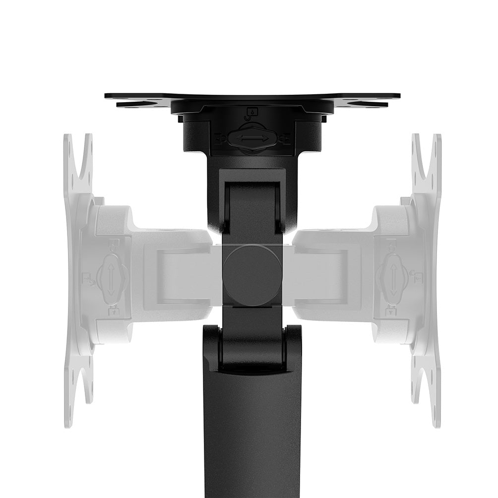 Neomounts DS70-250BL2 Monitor arm 17-32" - gas spring - Topfix - 180°-stop