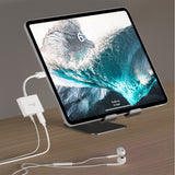 j5create JCA122 USB-C® to 3.5mm Audio Adapter with Power Delivery, Black