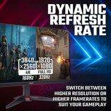 Acer NITRO VG0 Nitro VG270KV4bmiipx - 27'' 4K Ultra HD (3840x2160), 160HZ, 1ms, IPS, Black
