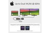 Kensington SD5760T Thunderbolt 4 Dual 4K Docking Station with 96W Power Delivery
