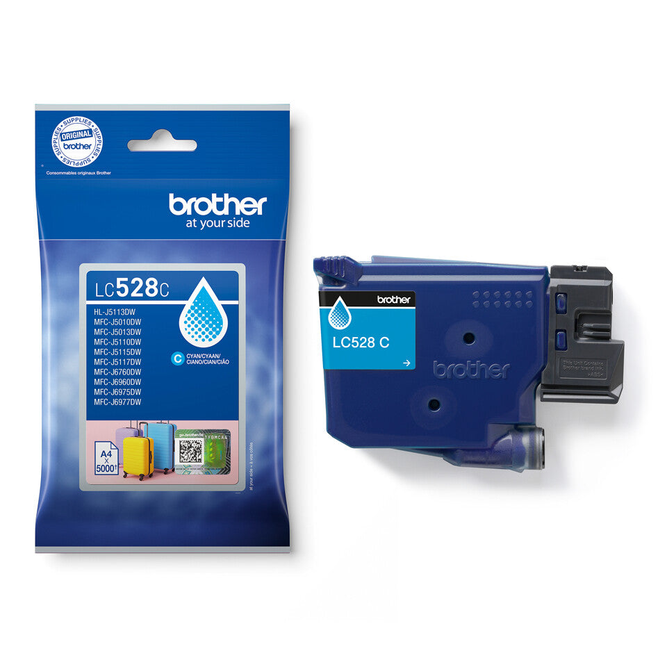 Brother LC528C ink cartridge 1 pc(s) Original Cyan