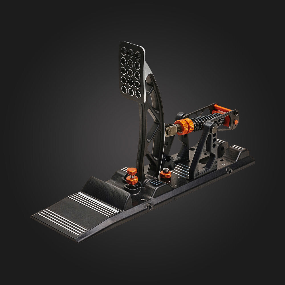 Asetek 40-010-0000002 Gaming Controller Black, Orange, White Pedals PC
