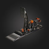 Asetek 40-010-0000002 Gaming Controller Black, Orange, White Pedals PC