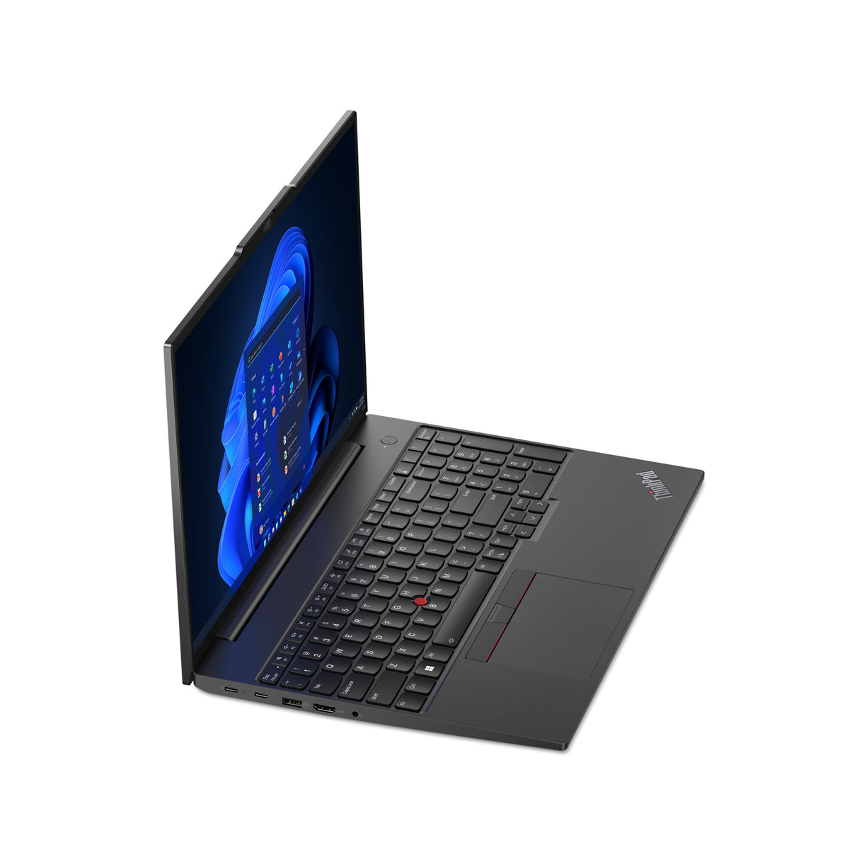Lenovo ThinkPad E16 Gen 1 (AMD) AMD Ryzen™ 5 7530U Laptop 40.6 cm (16") WUXGA 16 GB DDR4-SDRAM 512 GB SSD Wi-Fi 6 (802.11ax) Windows 11 Pro UK English Black