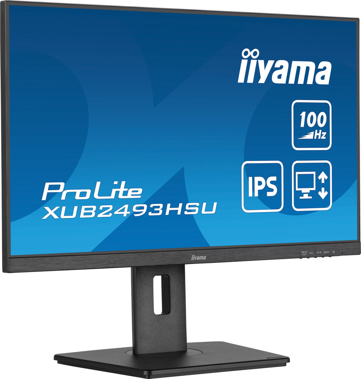 iiyama ProLite computer monitor 60.5 cm (23.8") 1920 x 1080 pixels Full HD LED Black