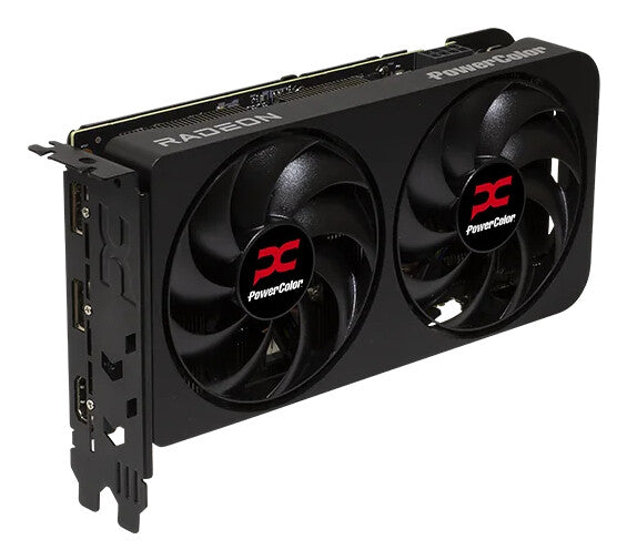PowerColor Reaper Radeon RX 9060 XT GAMING OC 8G Graphics Card - 8GB GDDR6, 128bit, PCI-E 5.0, 3320 MHz Core Clock, 2 x DisplayPort, 1 x HDMI, GV-R9060XTGAMING OC-8GD
