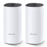 TP-LINK (DECO M4) Système Wi-Fi maillé pour toute la maison, paquet de 2, double bande AC1200, MU-MIMO, 2 x LAN sur chaque unité