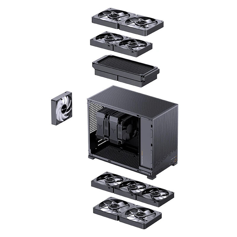 Jonsbo D32 STD Midi Tower Black