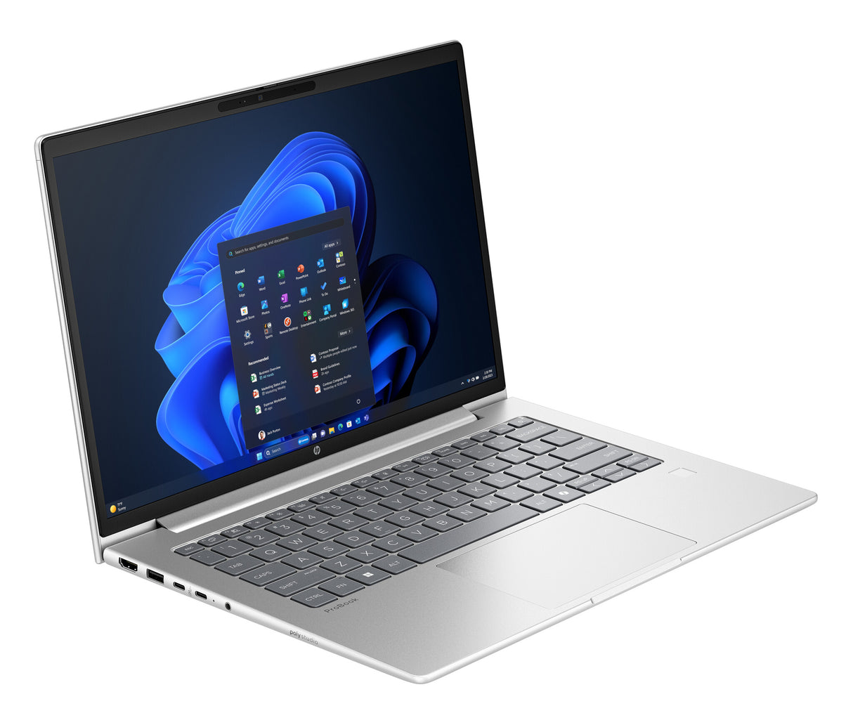 HP ProBook 4 G1iR 14 inch Notebook PC Intel Core 5 120U Laptop 35.6 cm (14") WUXGA 16 GB DDR5-SDRAM 256 GB SSD Wi-Fi 6E (802.11ax) Windows 11 Pro
