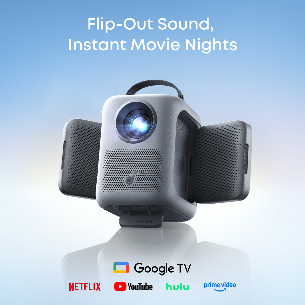 Anker soundcore Nebula P1i Full HD Smart Projector with Flippable Speakers