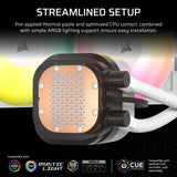 Corsair Nautilus 240 RS ARGB Liquid Processor All-in-one liquid cooler Black 1 pc(s)