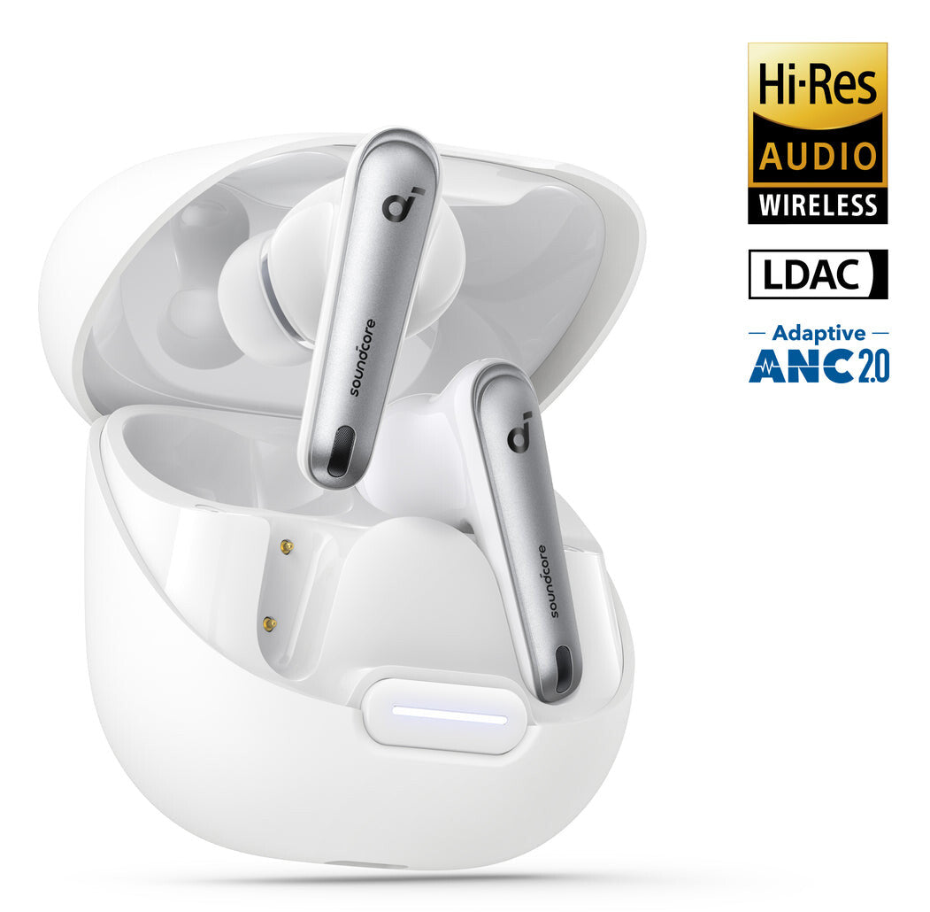 Anker Liberty 4 NC Headset Wireless In-ear Calls/Music USB Type-C Bluetooth White