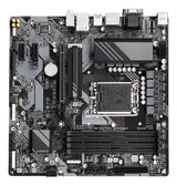 Placa base Gigabyte B760M DS3H DDR5, Intel Socket 1700, 12.ª/13.ª generación, 1x PCIe 4.0 x16, Micro ATX, USB tipo C, LAN 2,5 GbE, HDMI, DisplayPort, Smart Fan 6, Q-Flash Plus